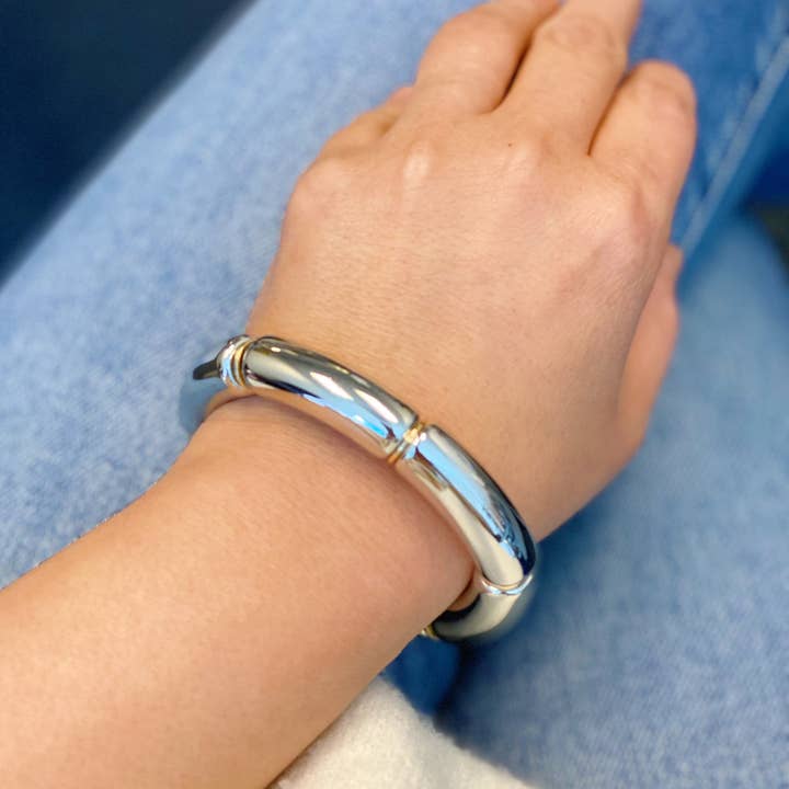 Ellison+Young - Wholesale Bangle Bracelet - Colored Tube Stretch Bracelet6