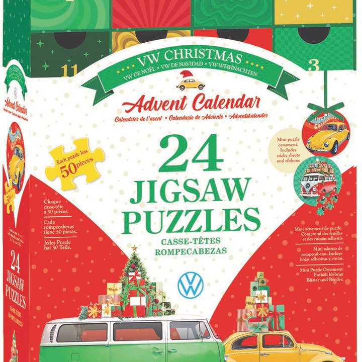 VW Navidad - Calendario de Adviento para venta al por mayor de Eurographics Puzzles Europe