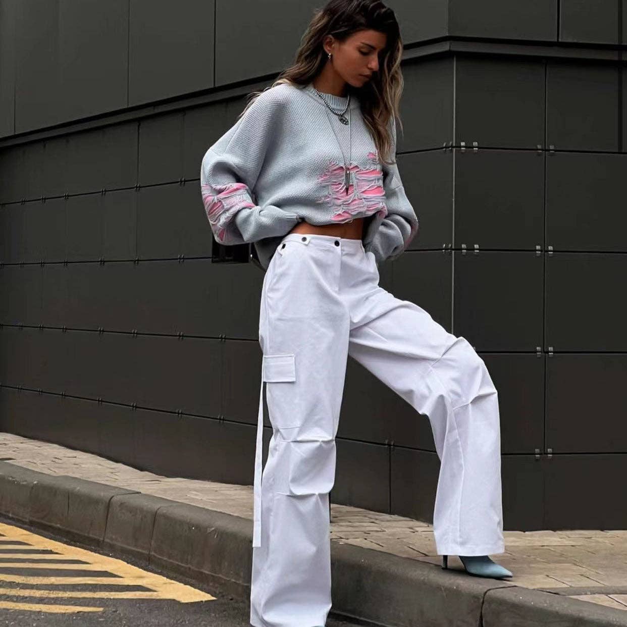 Marayn - Wholesale Knit Sweater - Women's - 2025 NEW Oversized Knit Chic Distressed  Cozy Autumn Vibes2