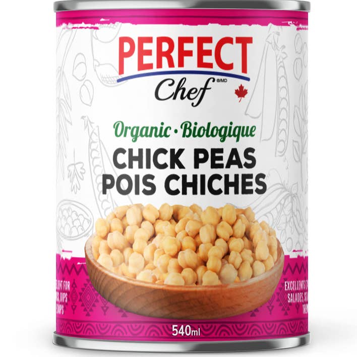 Perfect Chef - Wholesale Beans - Perfect Chef Organic Chickpeas 540ml