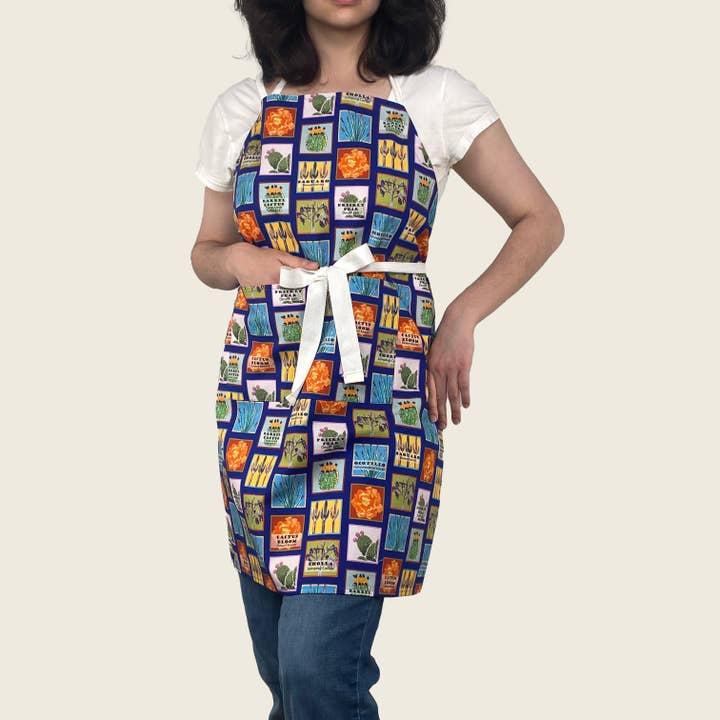 Baumwollschürze, Verzauberungen, Wüsten-Aquarell-Multicolor für den Großhandel von Cher the Fire