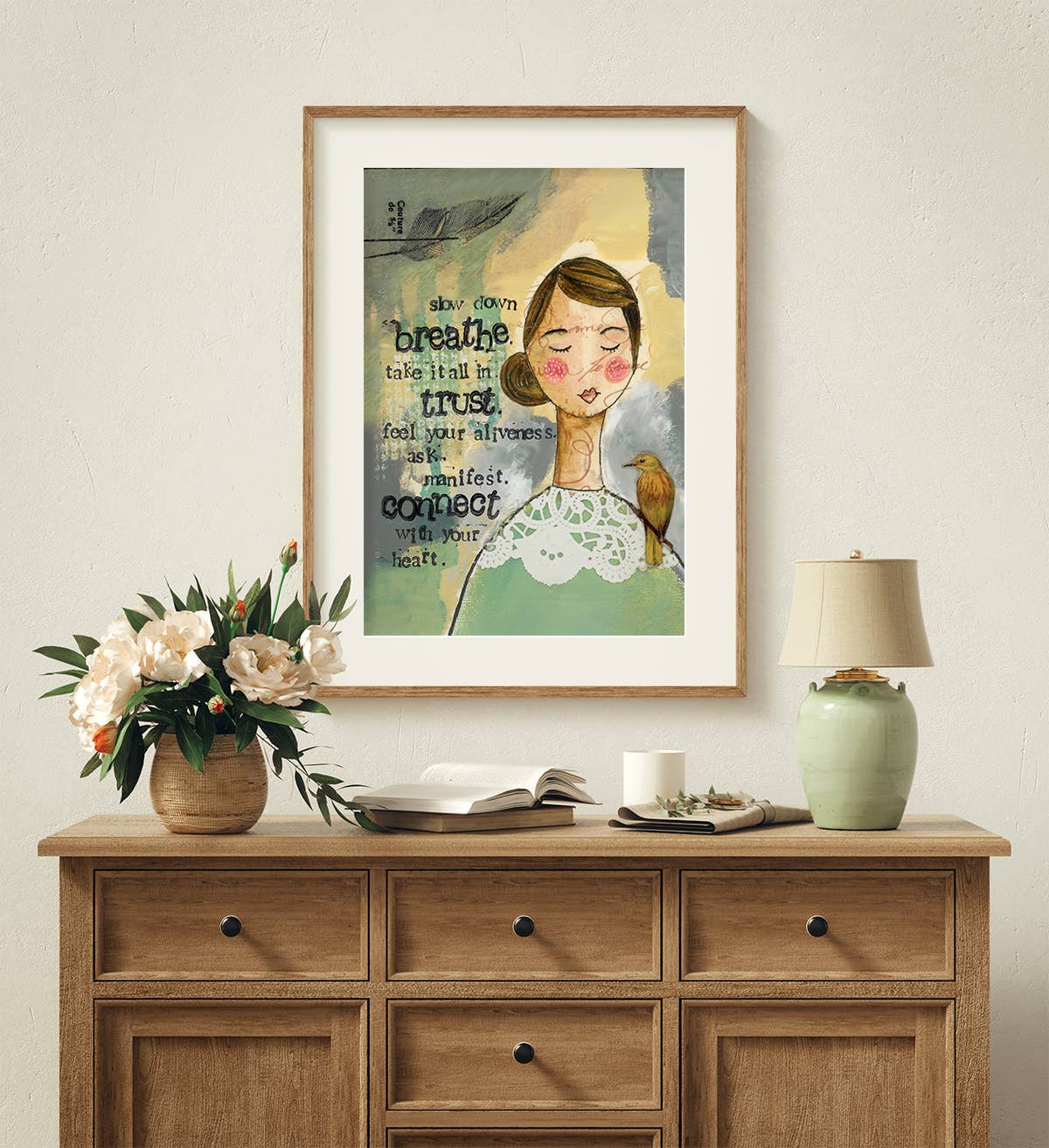 Kelly Rae Roberts - Wholesale Art Print - Slow Down - Print2