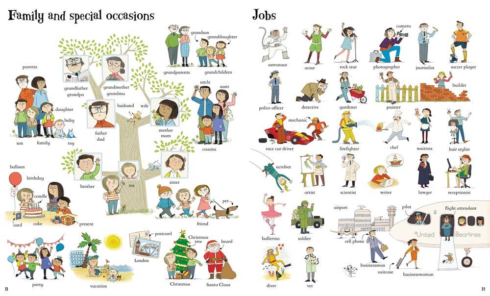 HarperCollins - Wholesale Baby & Toddler Book (0-2) - Big Book Of Words : Usborne2