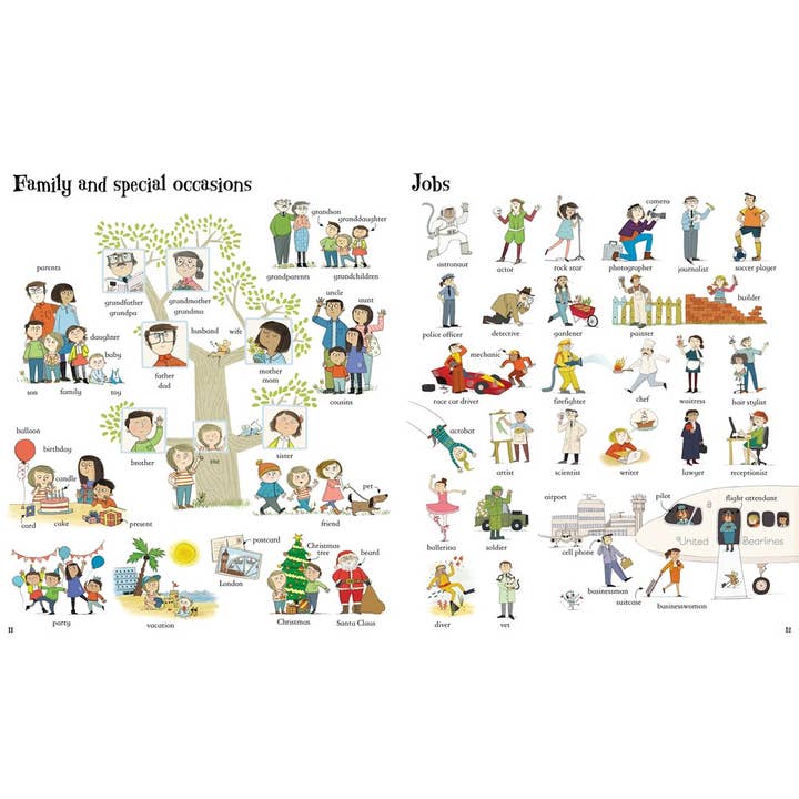 HarperCollins - Wholesale Baby & Toddler Book (0-2) - Big Book Of Words : Usborne2