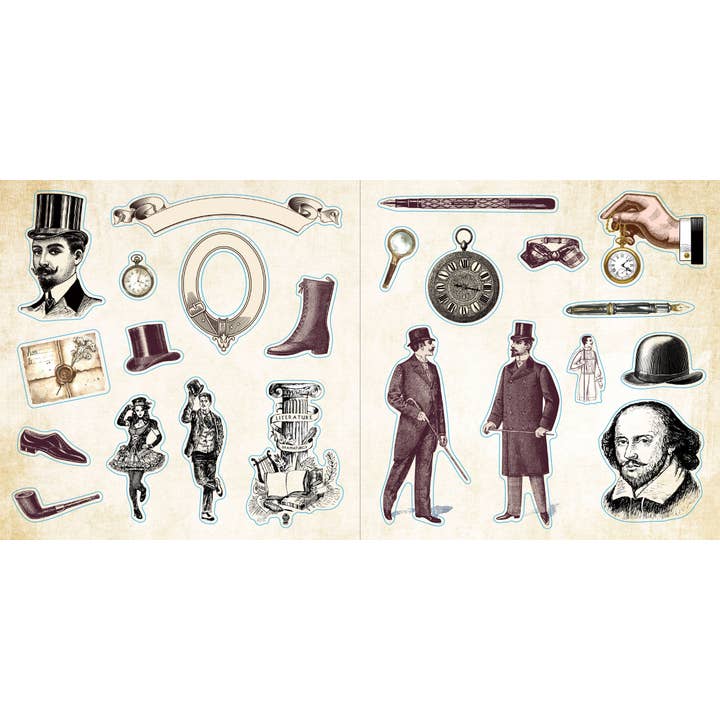 Peter Pauper Press - Wholesale Sticker - Loads of Ephemera! Sticker Book10