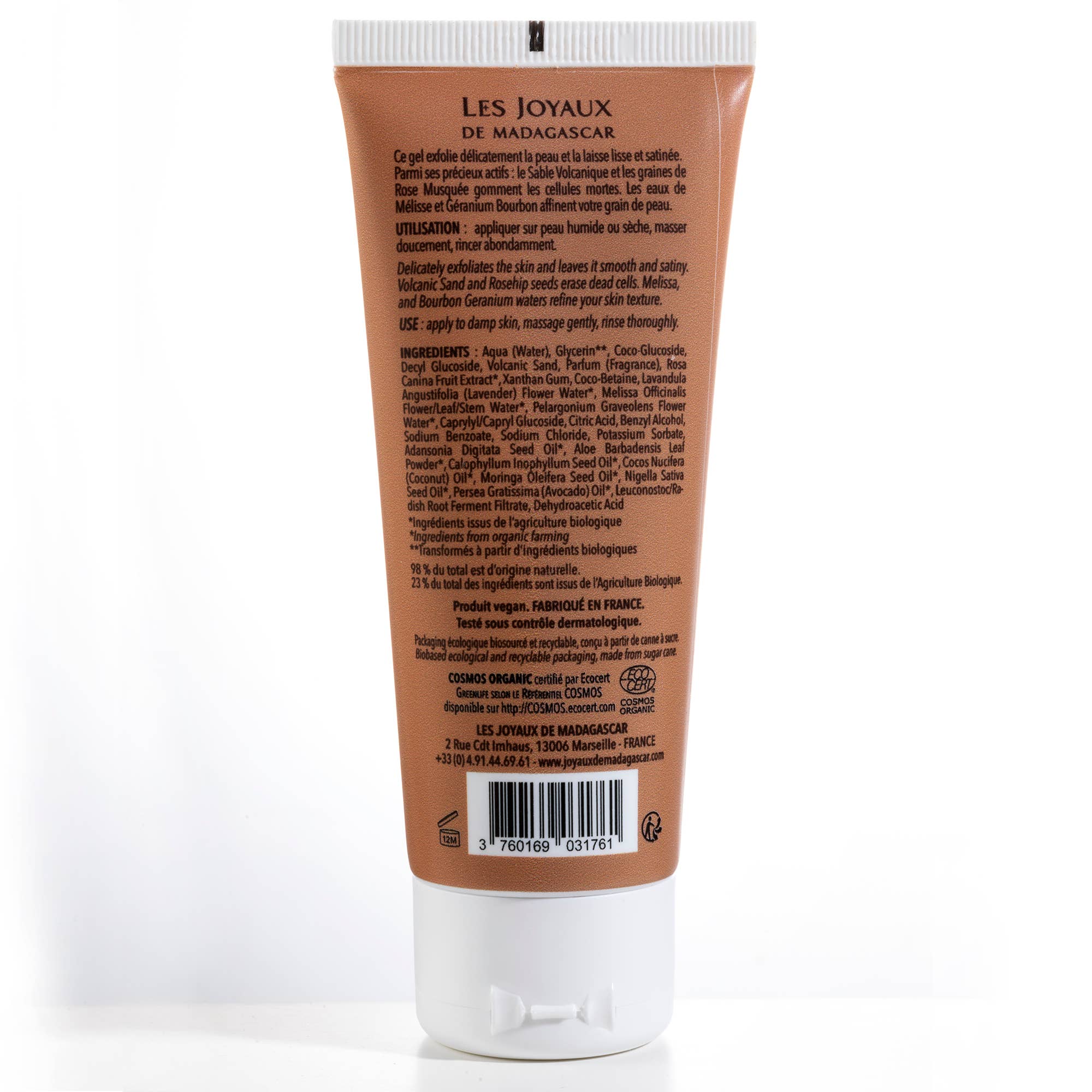 Les Joyaux de Madagascar - Wholesale Facial Exfoliant/Scrub - Organic Exfoliating Gel & Scrub — Face and Neck1