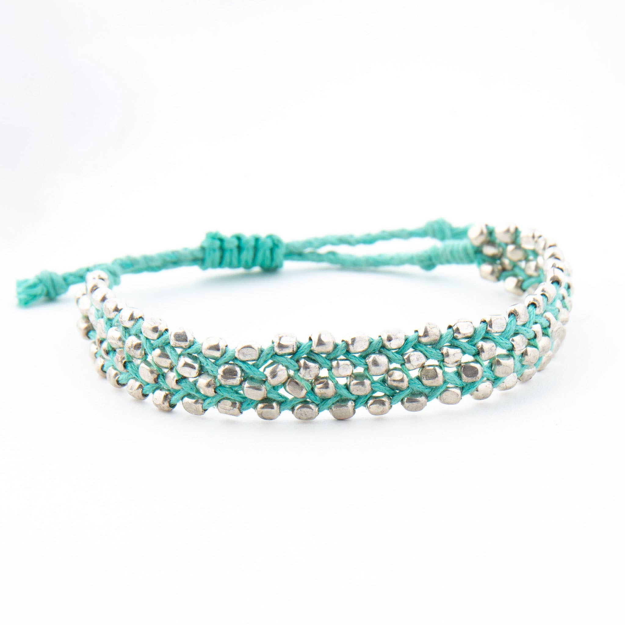 Elsie & Zoey - Wholesale Beaded Bracelet - Zoraya Two-Tone Beaded Adjustable Bracelet10
