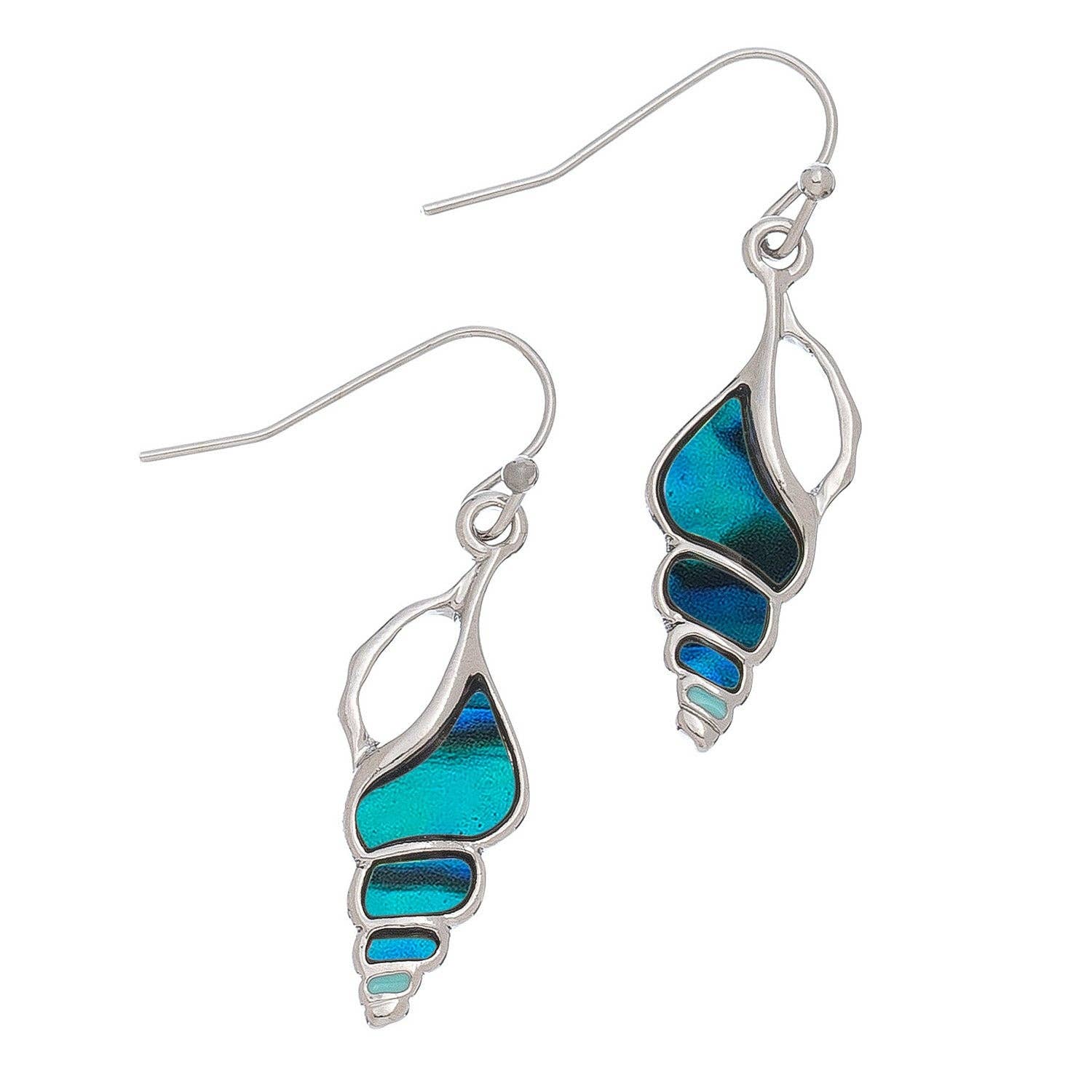 Howard's - Wholesale Dangle Earrings - Sale - Abalone Shell Conk Earrings Beach Jewelry1