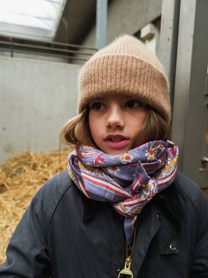 Sciarpa Adulta Dehli Viola per la vendita all'ingrosso da parte di SO FAMILY