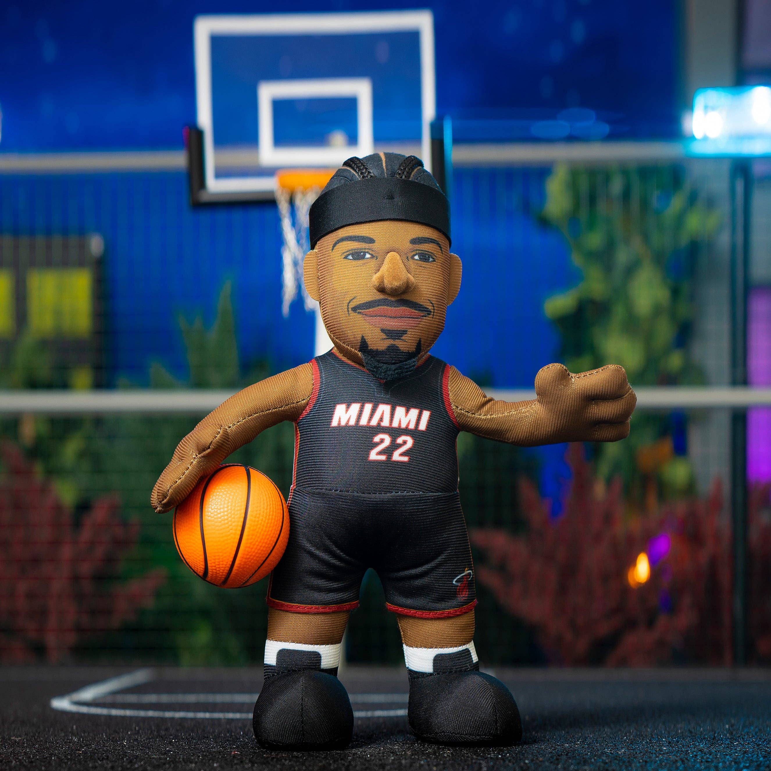 Uncanny Brands - Wholesale Stuffed/Plush Toy - Kids & Baby - Bleacher Creatures Miami Heat Jimmy Butler 10" Plush Figure3