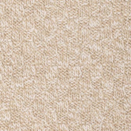 McKernan - Wholesale Scarf - Women's - Ryder Wrap – RWS Wool Triangle Shawl with Basket Texture0