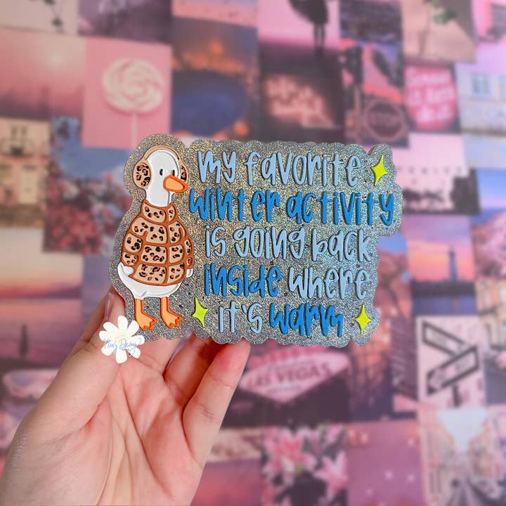 My Favorite Winter Activity Car Freshie / Funny for wholesale by Navy Daisy Boutique