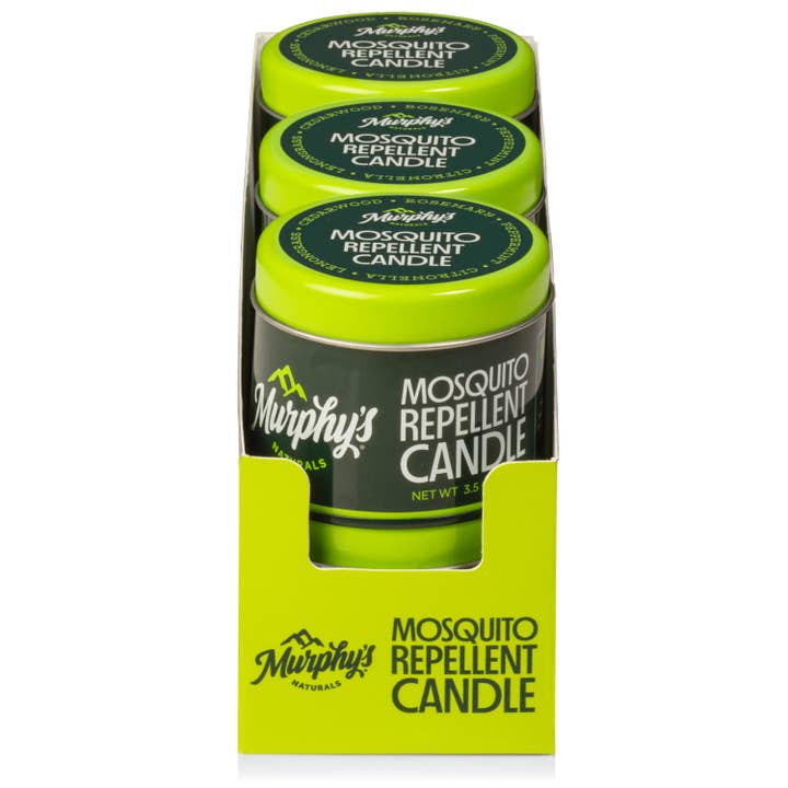 Murphy's Naturals - Wholesale Insect Repellent - Mosquito Repellent Candle (9oz) - Display of 61