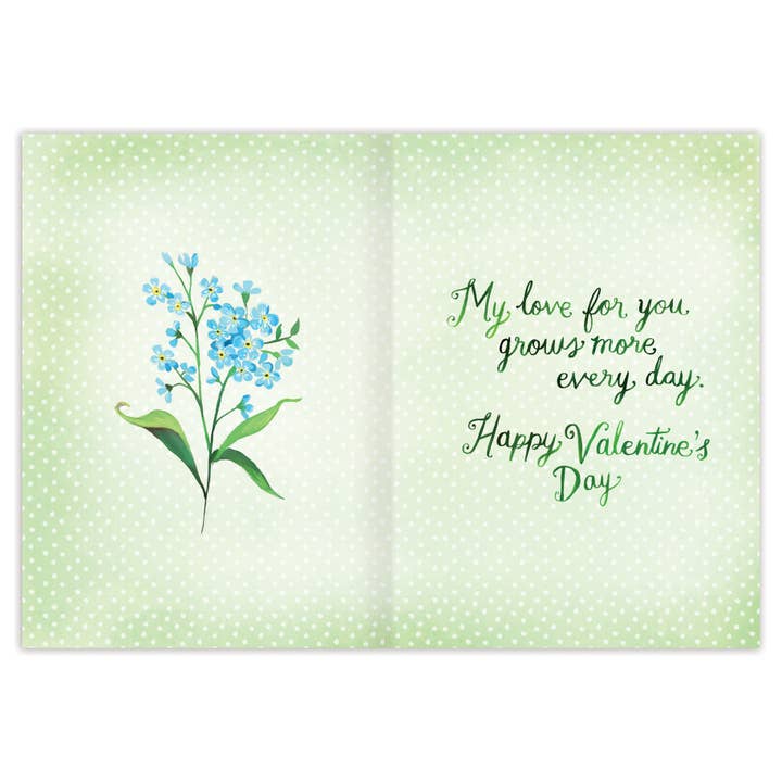 Biely & Shoaf - Wholesale Valentine's Day card - Love Grows Valentine's Day Card1