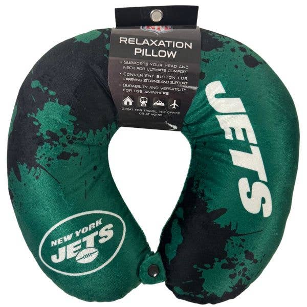 New York Jets Splatter Burst Design - Travel Relaxation for wholesale by St. Louis Wholesale LLC