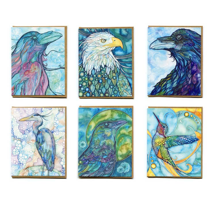 Tamara Phillips Art - Wholesale Everyday Greeting Card - Bird Cards