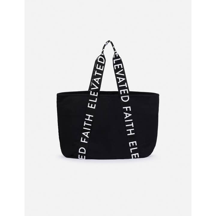 Elevated Faith - Venta al por mayor Bolsa de asa- Mujer - La bolsa negra grande de uso diario