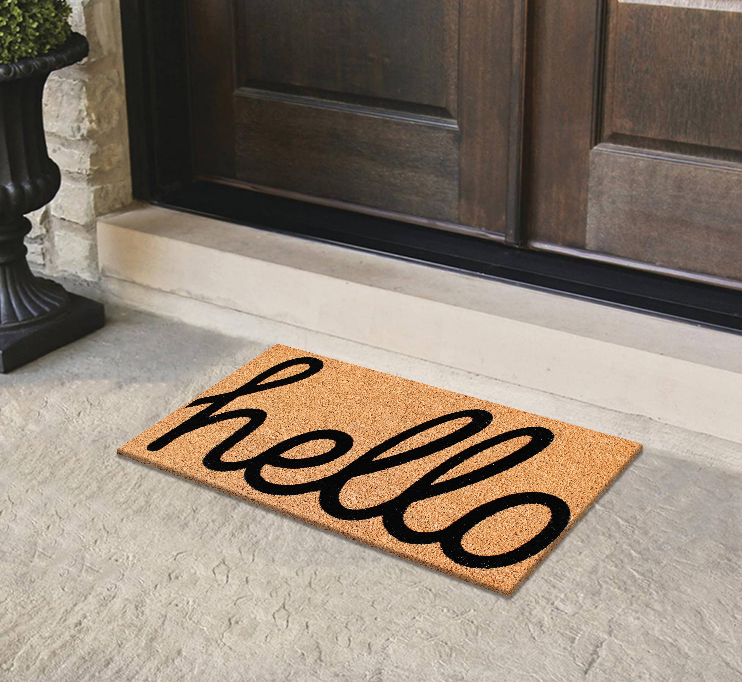 A1 home collections – Capacho por atacado – Tapetes de entrada de boas-vindas A1HC, tapetes de porta grandes duráveis6