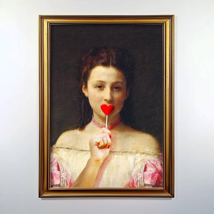 Lollipop Girl art print para venta al por mayor de Dikhotomy