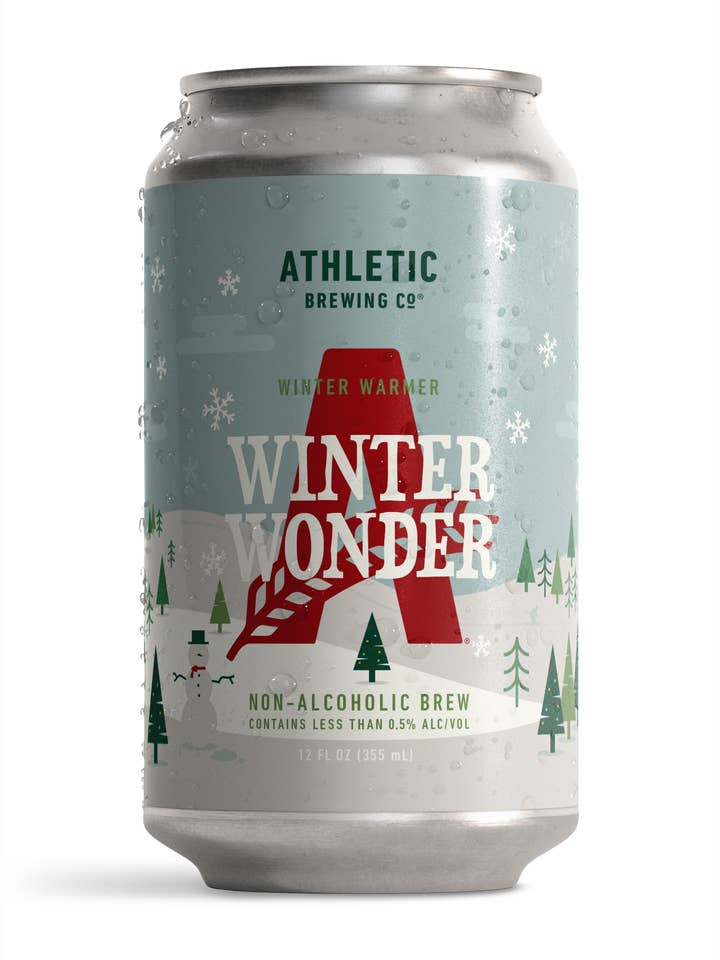 Hiver Merveille (Sans Alcool) Caisse de 24 Canettes de 4x6-Packs pour la vente par Athletic Brewing Company