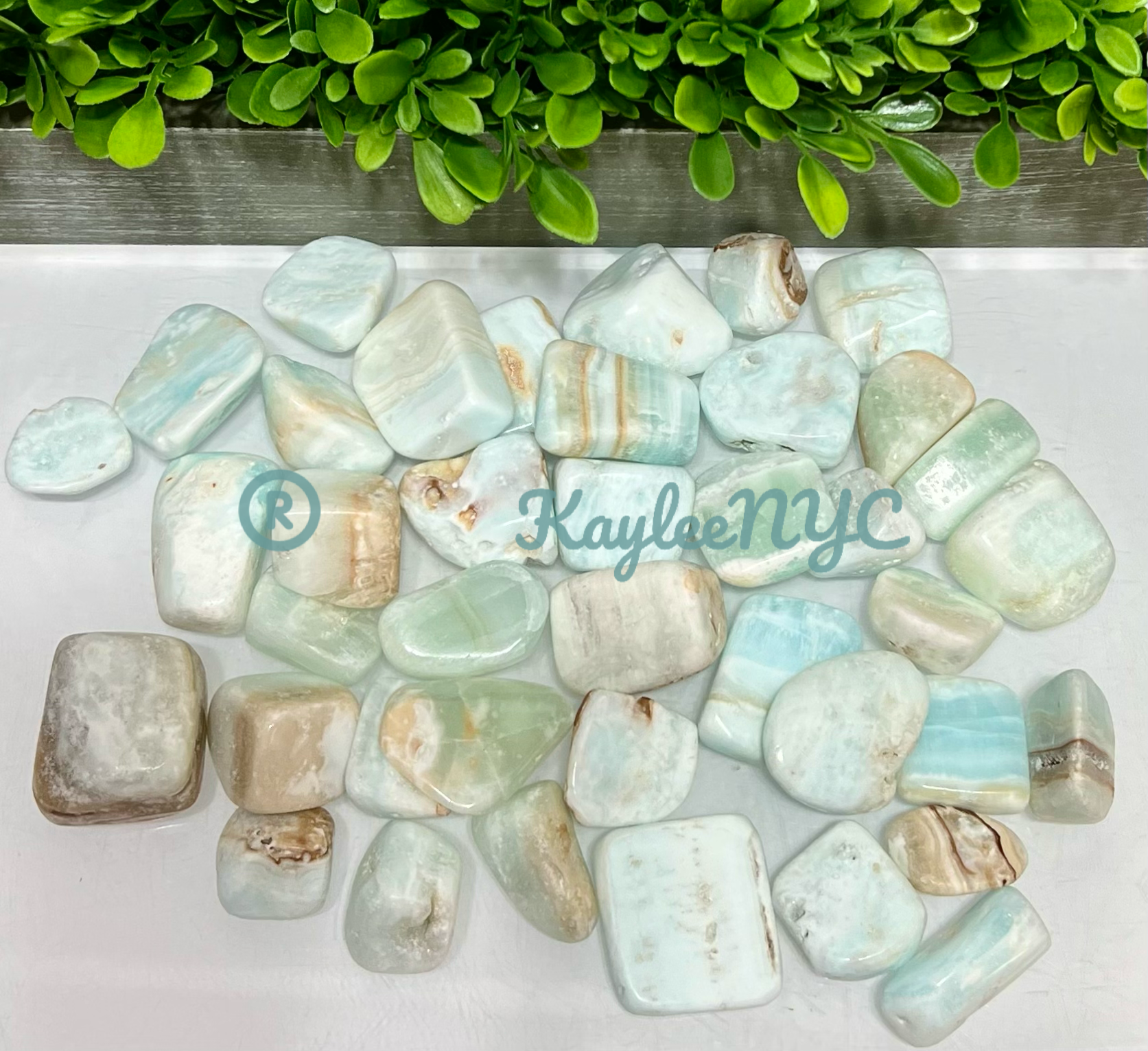KayleeNYC - Wholesale Spiritual Stone/Crystal - Wholesale Lot 2 lbs Natural Caribbean Calcite Crystal1