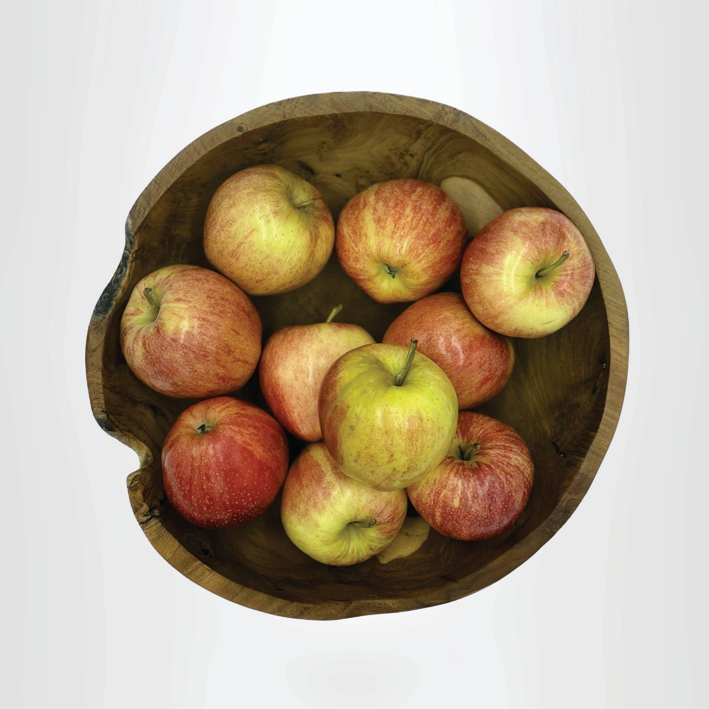 Tuckahoe Hardwoods - Wholesale Decorative Plate/Dish/Bowl - Medium Live Edge Salvaged Teak Bowl - Hand Carved Wood Bowl6