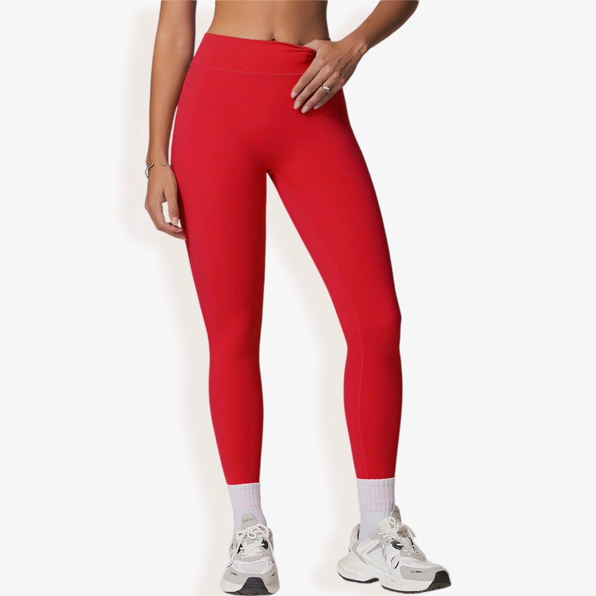 Active by Anna-Kaci – Engroshandel Sports-/loungeleggings – til kvinder – High Waist Leggings i fuld længde til yoga og hverdag36