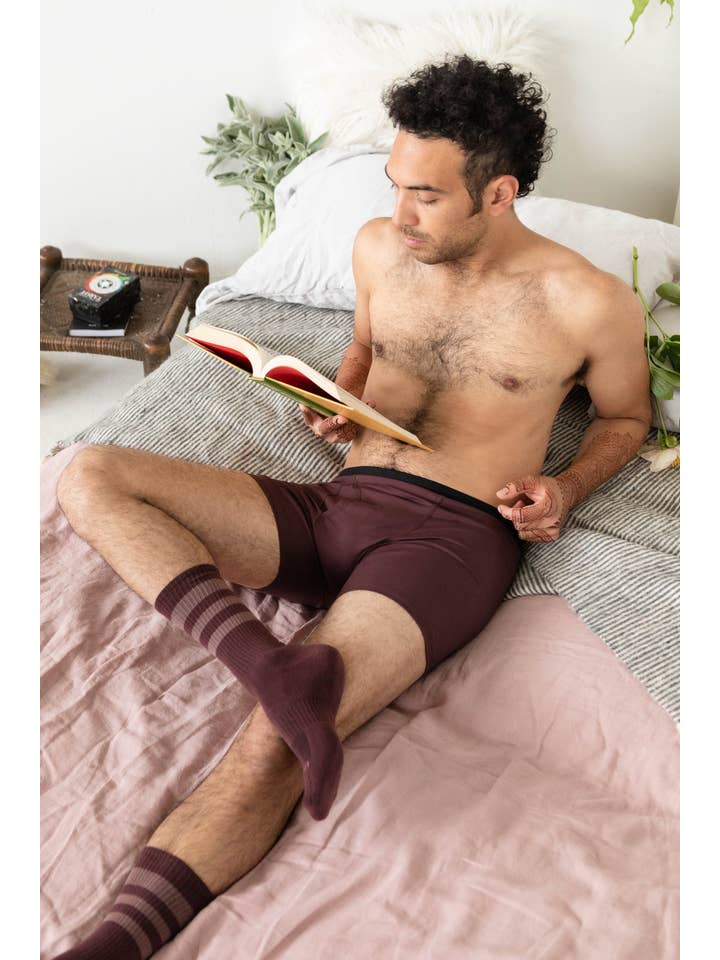 UNA PLUMA - Wholesale Underwear - Men's - Organic Cotton Boxer Briefs - Single Pair of Men’s Underwear8