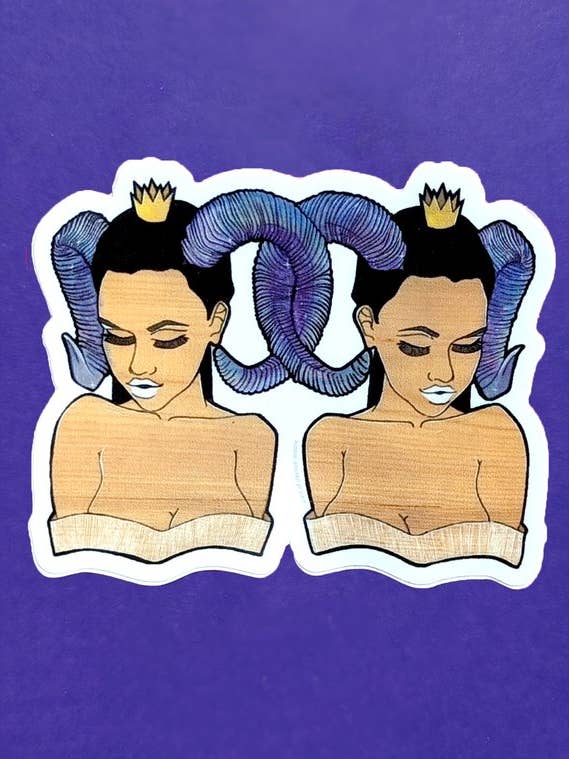 Dualitet | Art Sticker for engroshandel hos Desiree Amber Moore