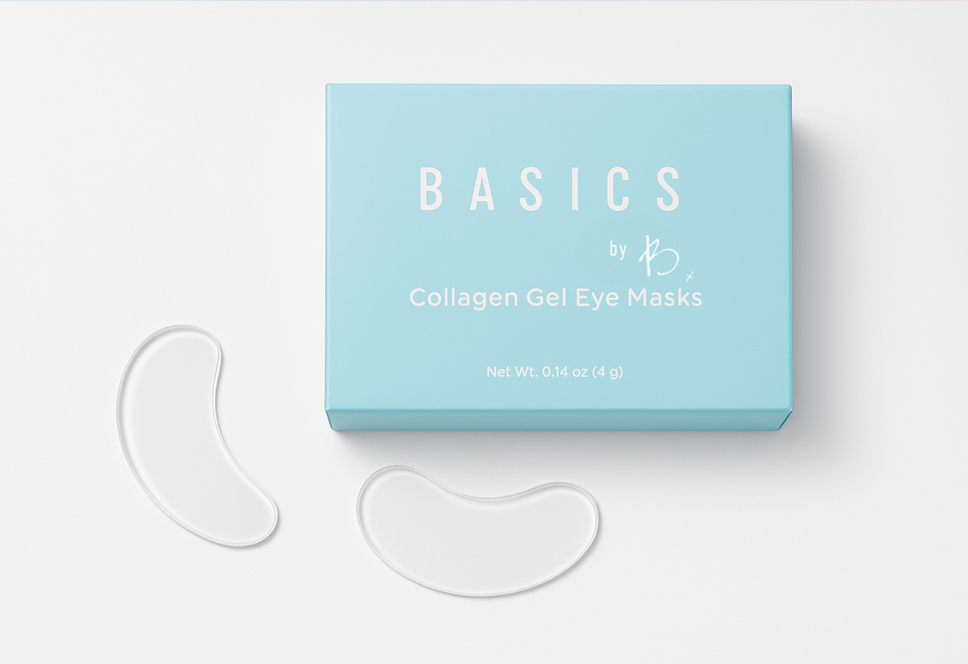 Basics By B – wholesale Eye treatment mask – Collagen Gel Eye Masks – Hydrating, Anti-Puffiness Under Eye Treatment (10 Pairs)4