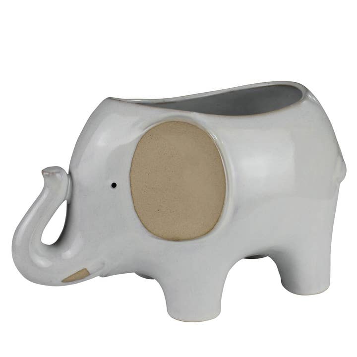 Elephant Vase, Ceramic for wholesale by HomArt