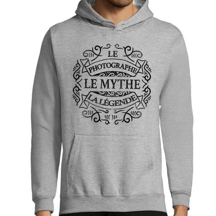 The Myth The Legend Airplane Pilot Hoodie for wholesale by Planetee
