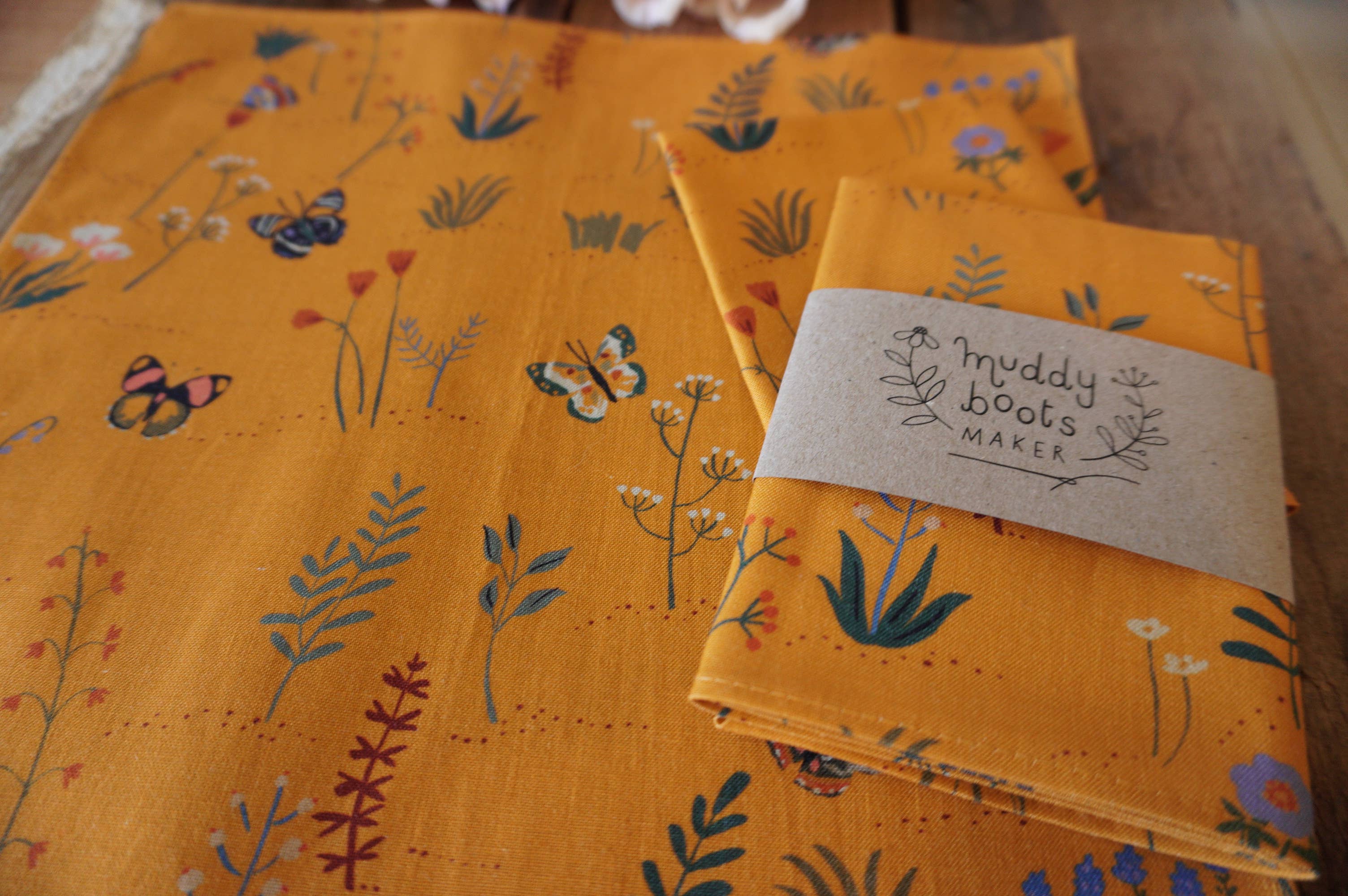 Muddy Boots Maker – wholesale Handkerchief – Women's – Desert Blooms Handkerchief Organic Cotton3