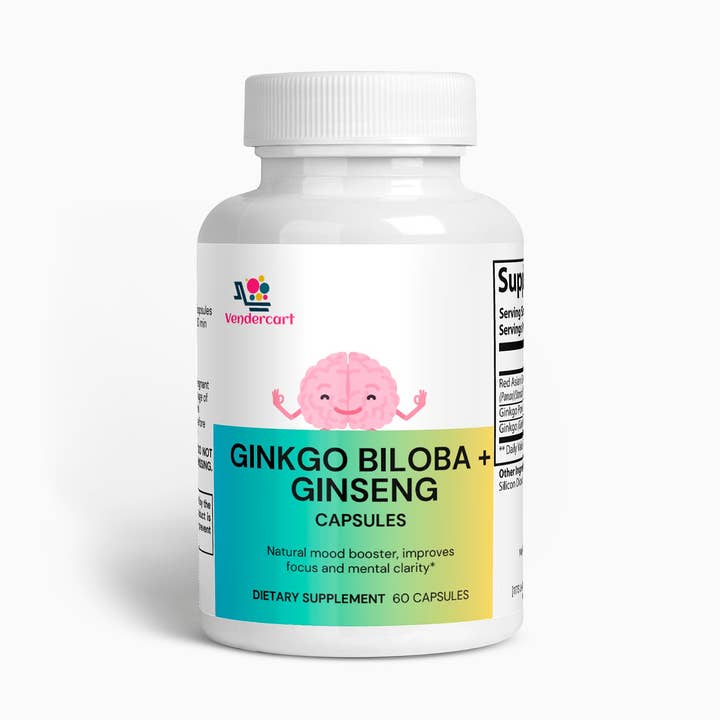 Ginkgo biloba et ginseng pour la vente par Vendercartllc
