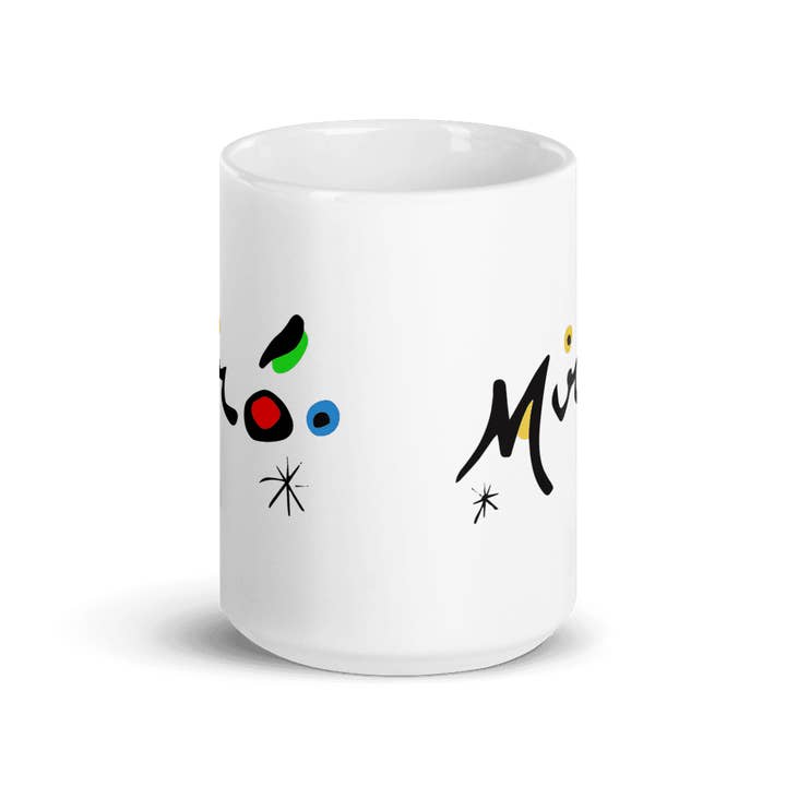Art-O-Rama Shop - Vendita all'ingrosso Tazza - Tazza con firma colorata di Joan Miró6