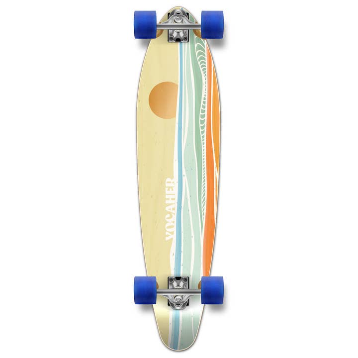 Yocaher Kicktail Completo Longboard - Dia Horizonte por atacado de Yocaher Skateboards