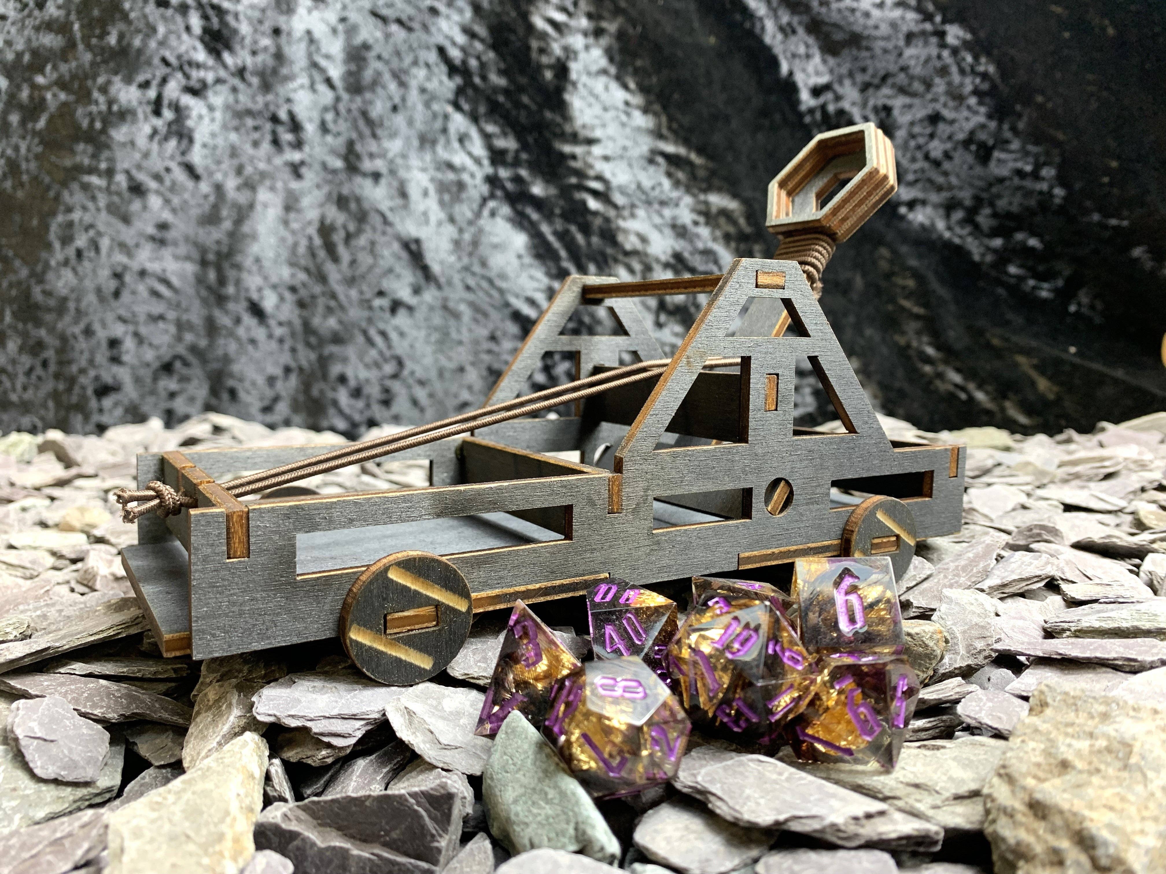 Fandomonium - Wholesale Dice - Wooden Dice Catapult/ Dice Launcher2