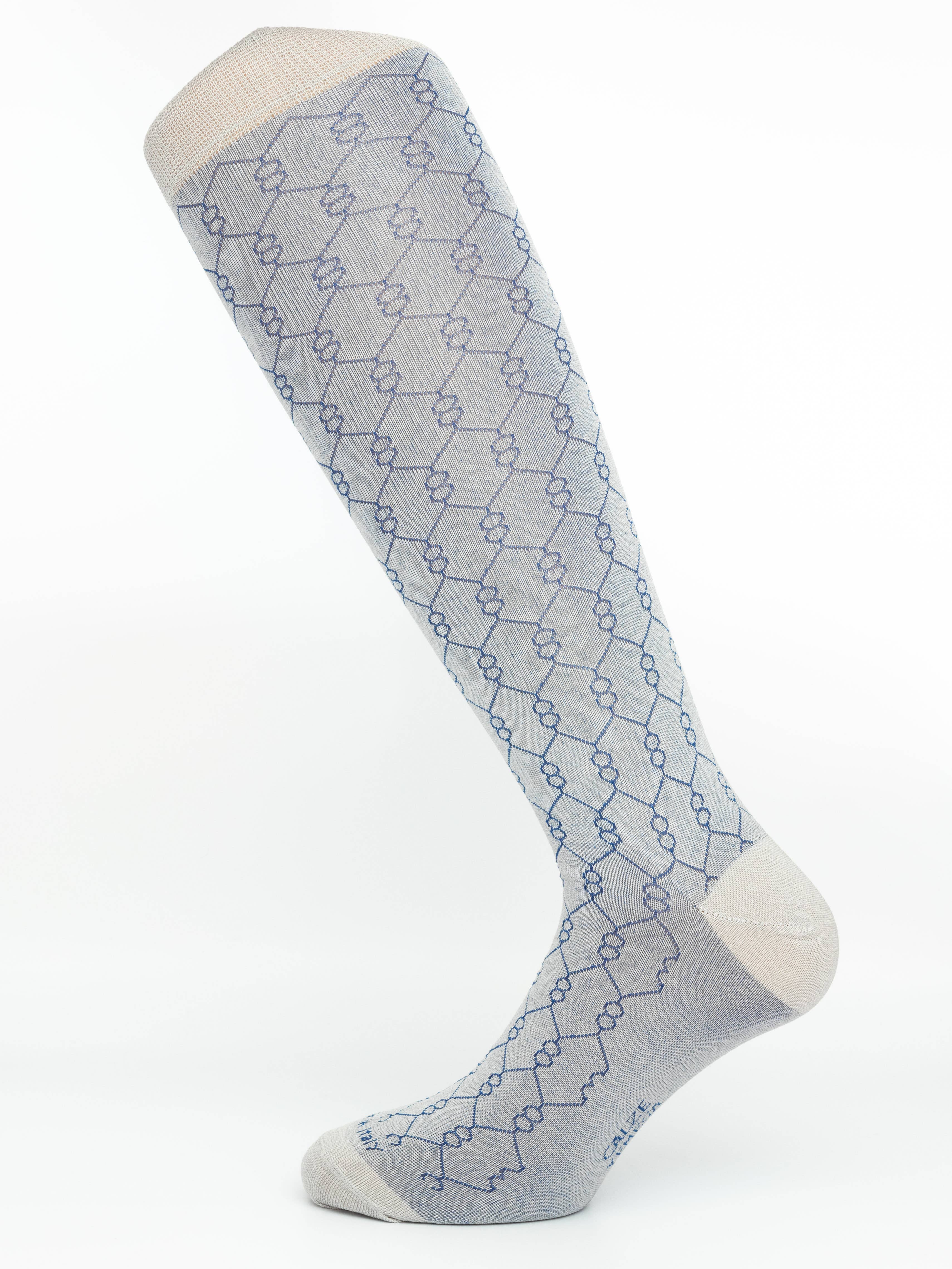 Calze Yemega – Großhandel Socken – Herren – Calze Yemega Herrensocken mit DNA-Muster1