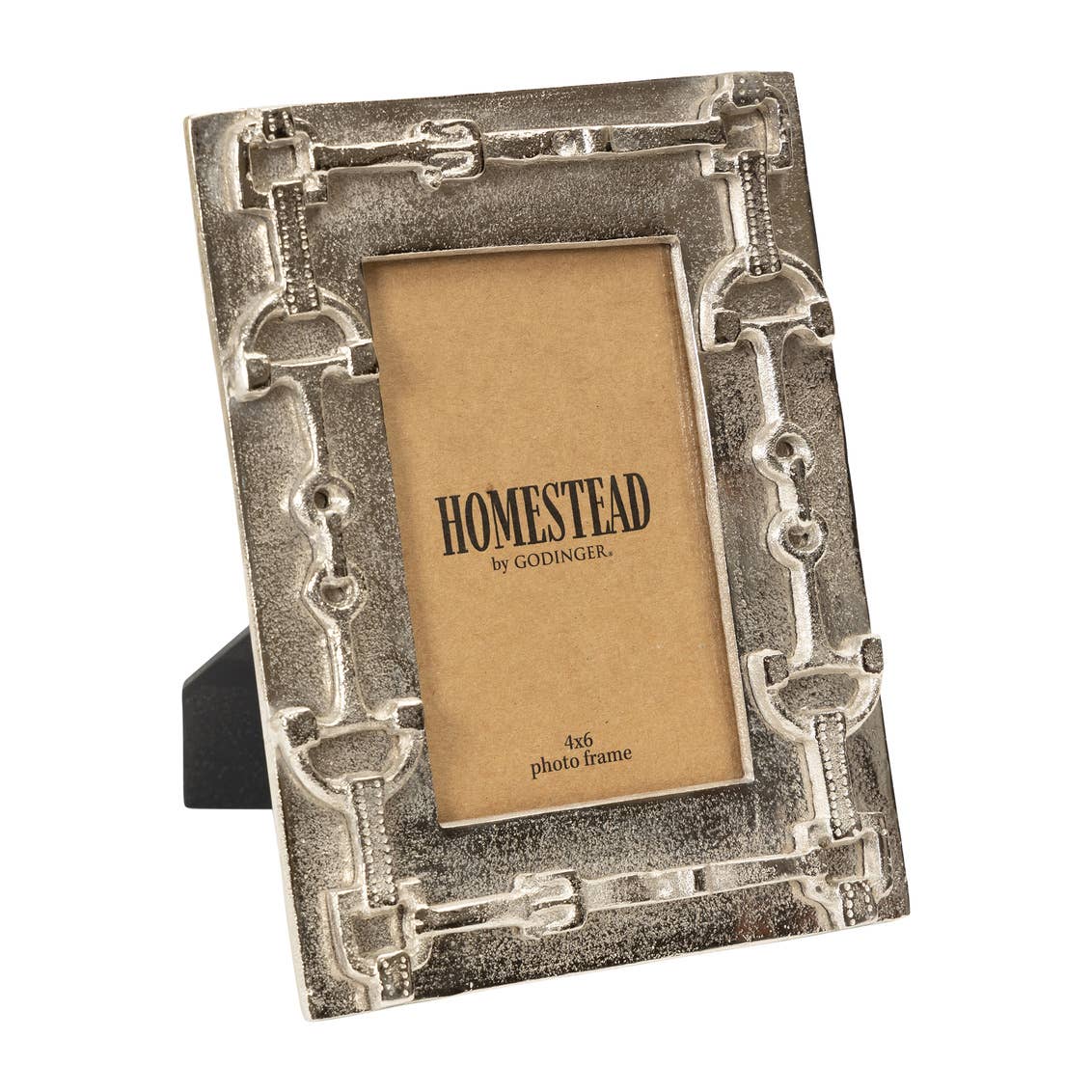 Godinger - Wholesale Picture Frame - Homestead Photo Frame 4x6" - Equestrian - Farmhouse - Bit1