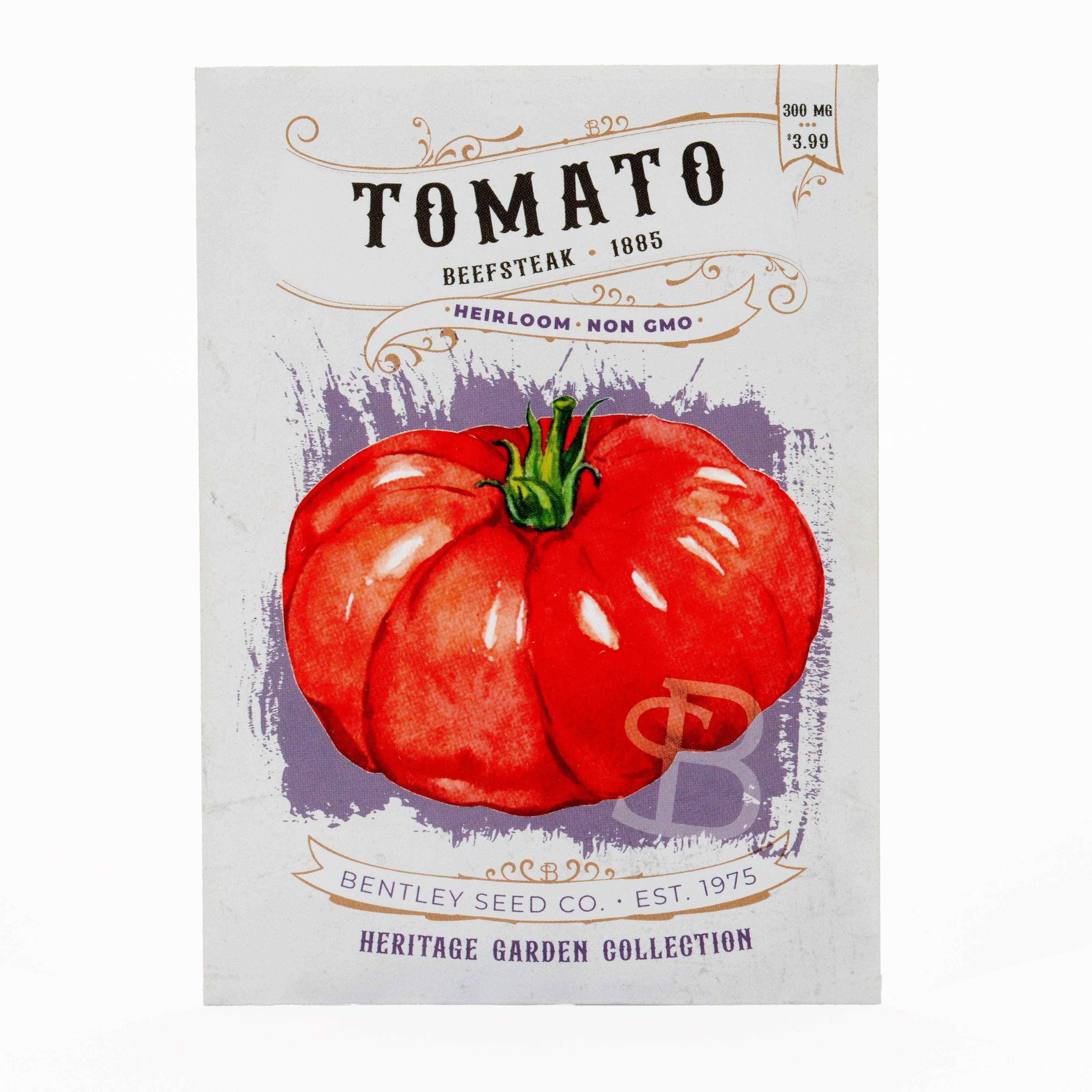 Bentley Seed Co. - Wholesale Retailer Display - Home & Living - 250 Piece Heritage Heirloom Vegetable Seed Packet Retail POS6