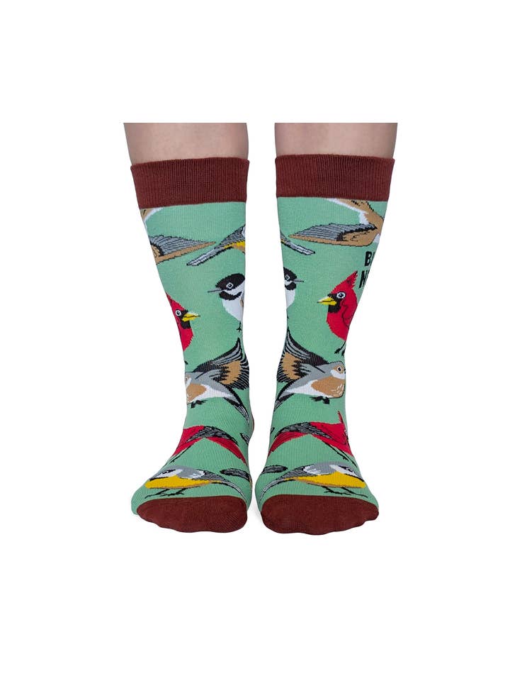 Uptown Sox - Wholesale Socks - Women's - Bird Nerd Socks - S/M (Women)1