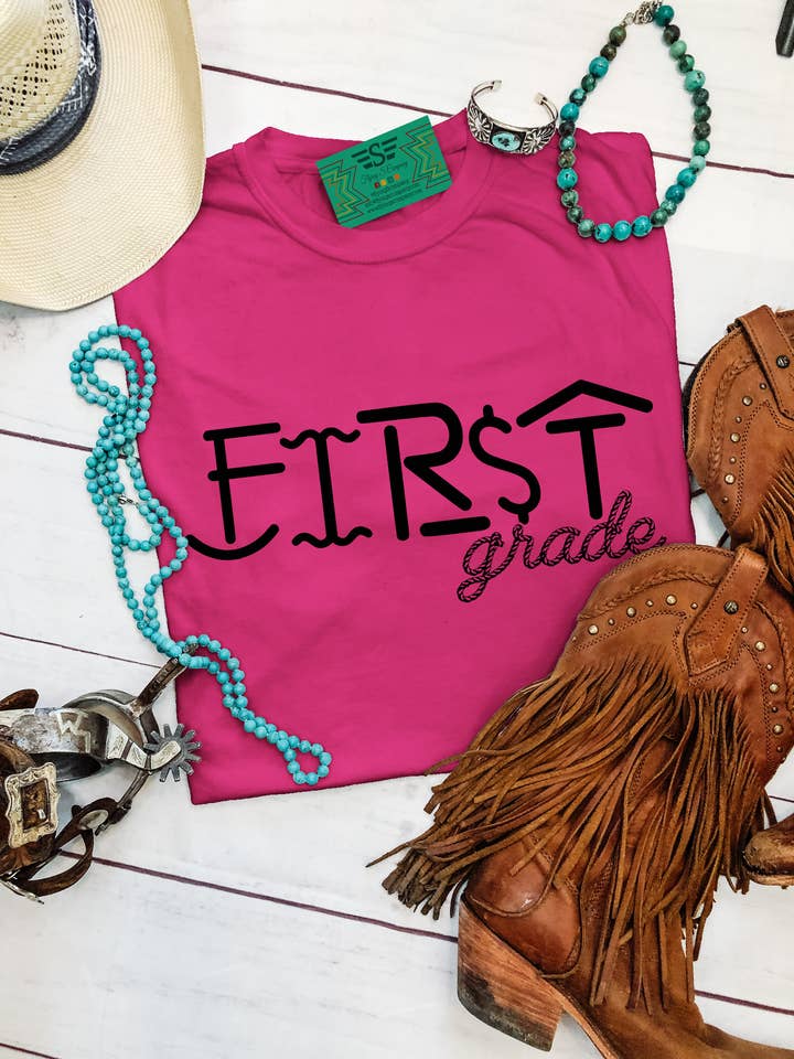 T-shirt met schoollogo voor leerlingen voor wholesale door Flying S Company