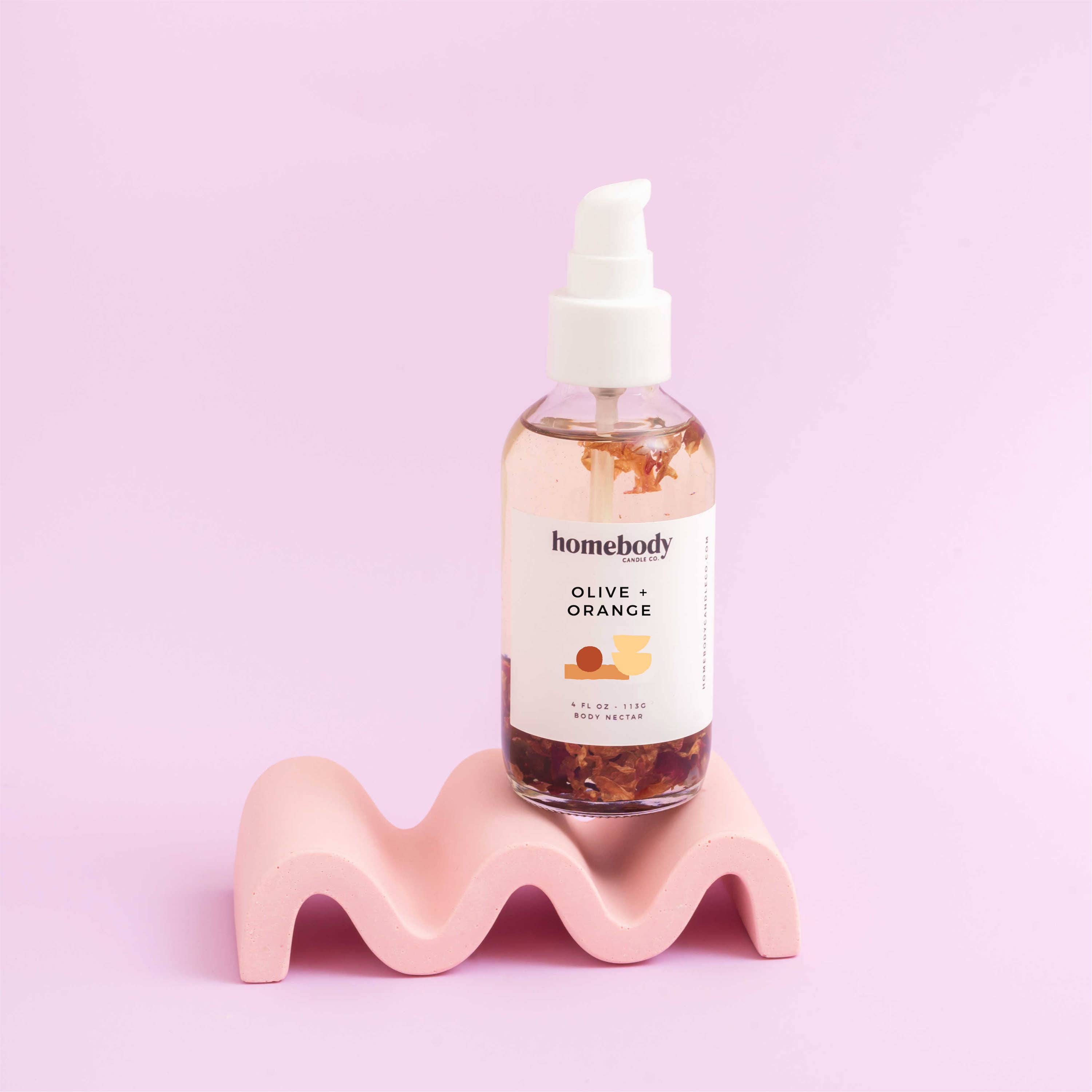 Homebody Candle Co. - Wholesale Bath/Body Oil - Olive + Orange • body oil1