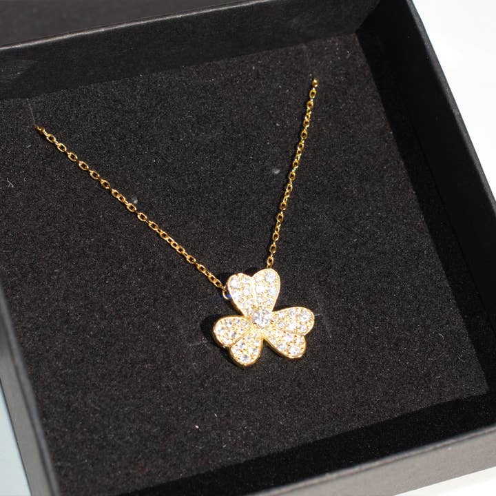 kløver halskæde for engroshandel hos Diat