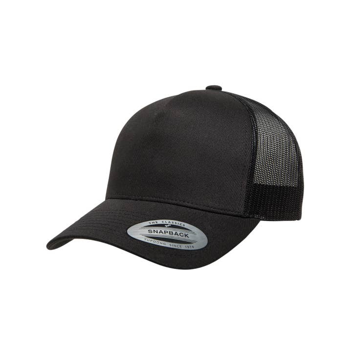 Total Apparel - Wholesale Trucker Hat - Unisex - Yupoong Adult 5-Panel Retro Trucker Cap | 65065