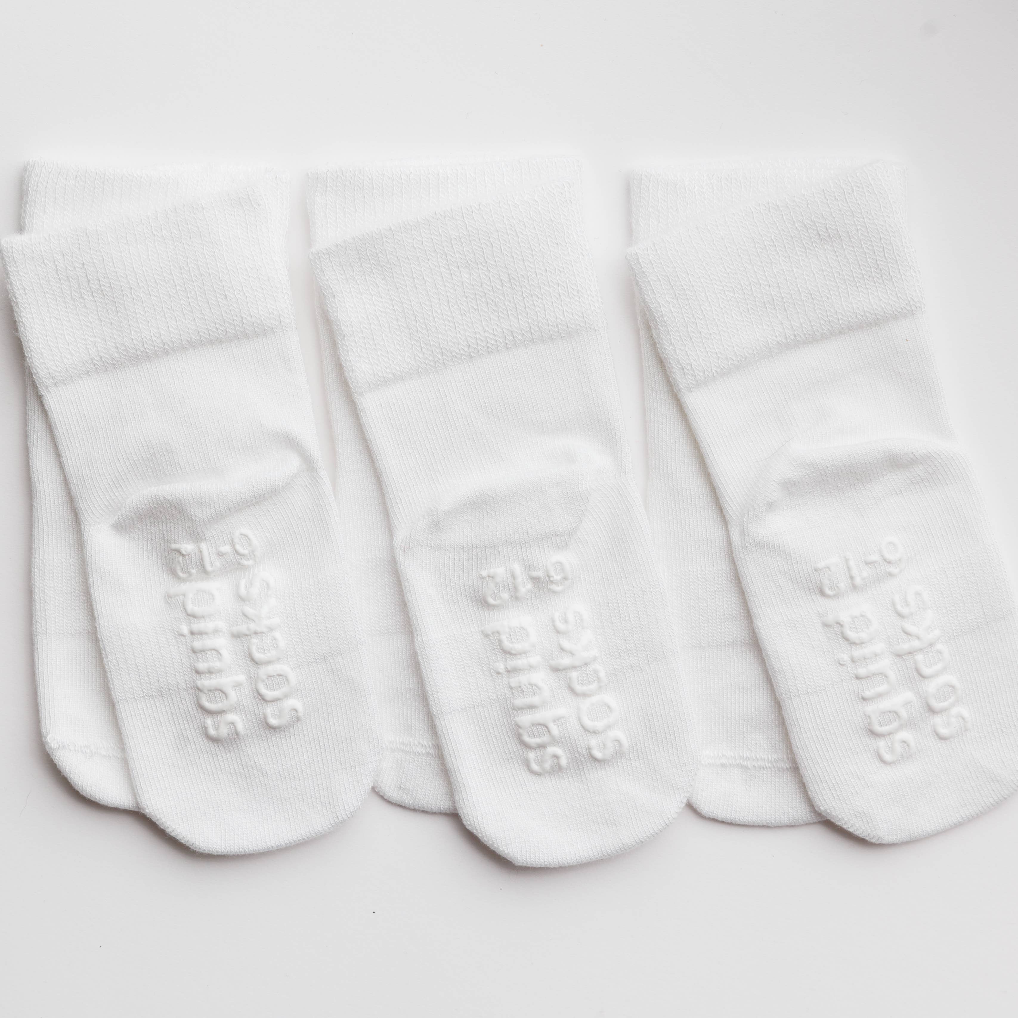 squid socks - Wholesale Socks - Kids & Baby - Cloud - White Non-Slip Silicone Grip Baby Socks / Kids Socks5