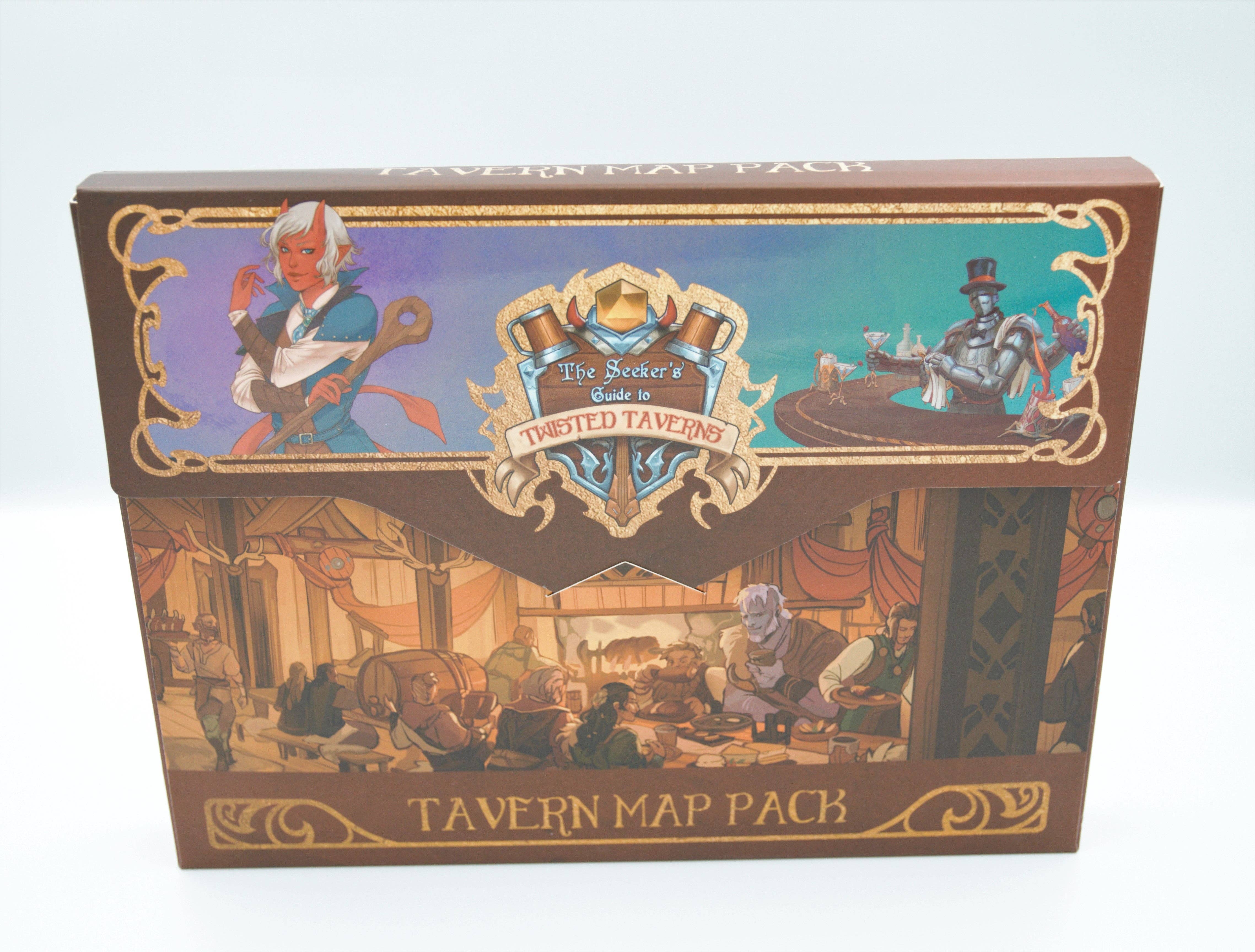 QMDirect - Wholesale Board Game - Twisted Taverns - Tavern Map Pack0