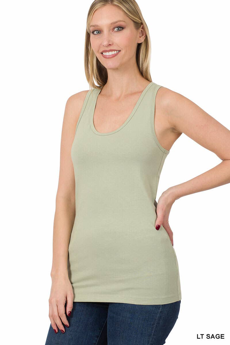 42POPS - Wholesale Tank Top - Women's - `.Cotton Jersey Basic Tank26