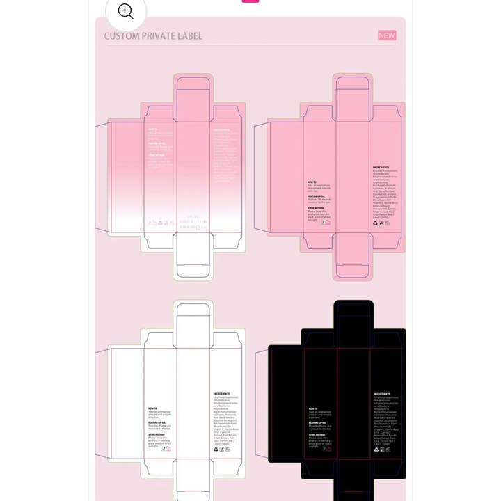 Deegoddesswholesale – Engroshandel Lipgloss – 50 stk. Privat Label Farveskiftende & Fugtgivende Læbeplumpende Olie3