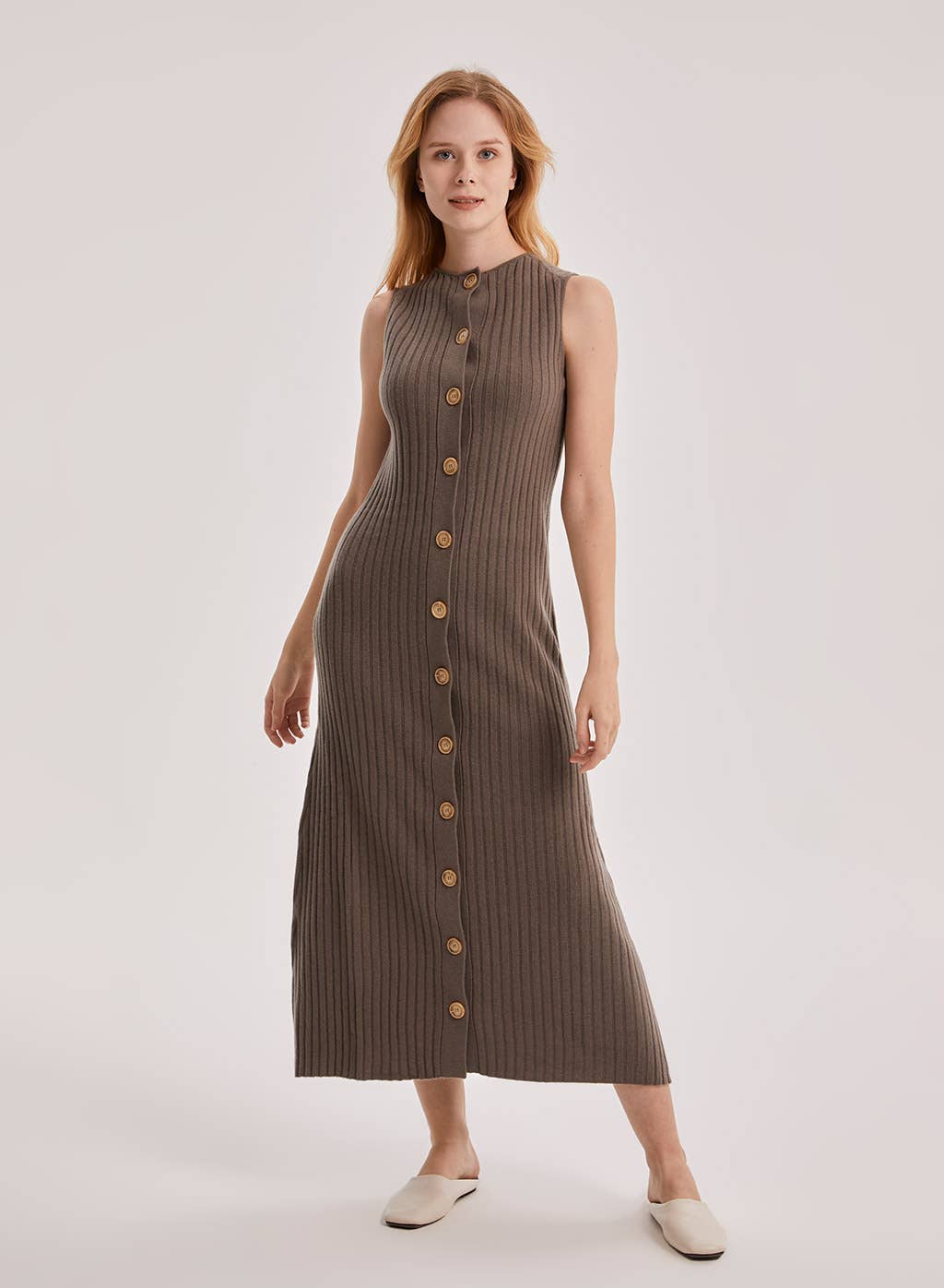 NAP – wholesale Dress – Women's – Button Down Bodycon Dress2